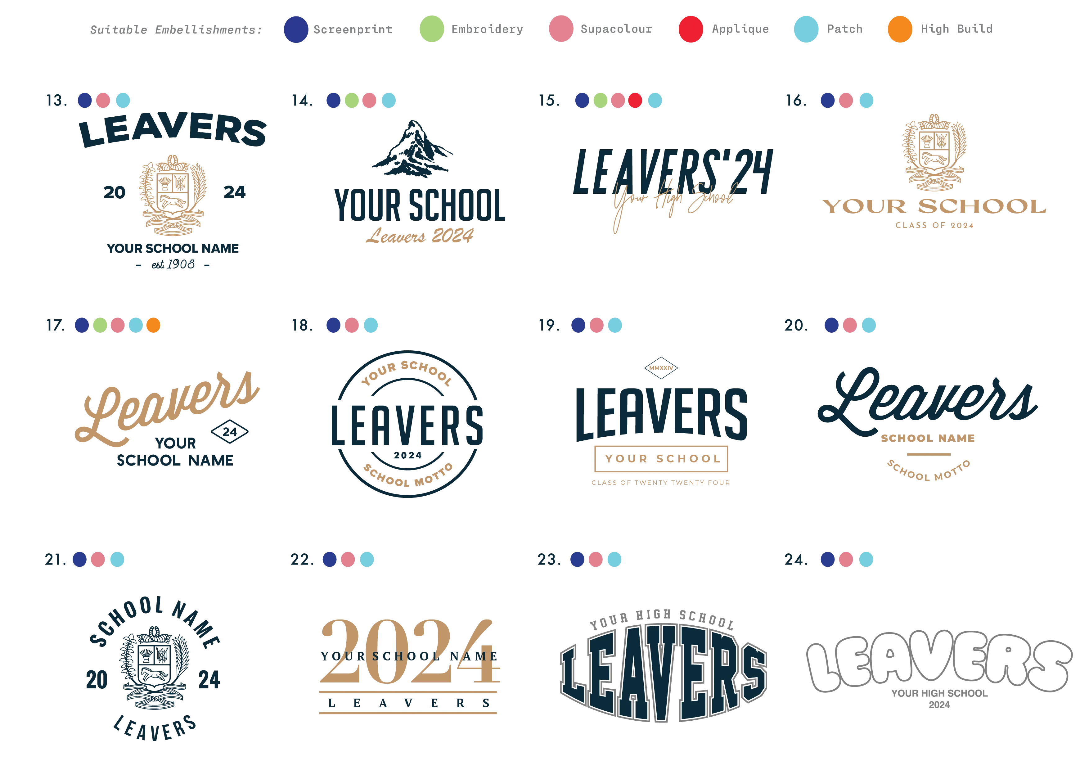 AS Colour United Stencil Crew | Unisex - Leavers Gear NZ 2024