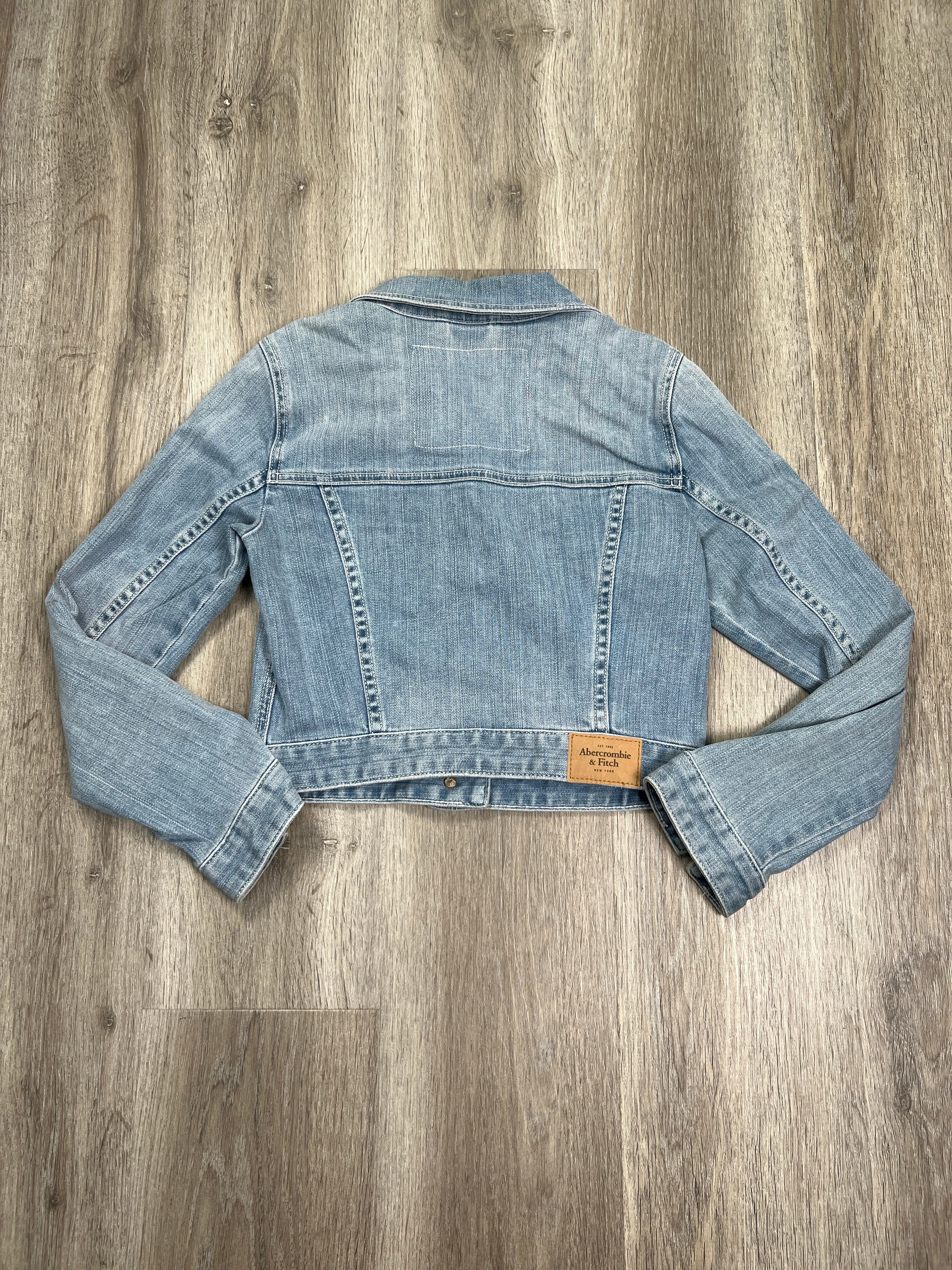Blue Denim Jacket Denim Abercrombie And Fitch, Size S