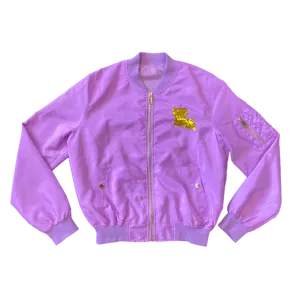 Lavender Louisiana Bomber Jacket