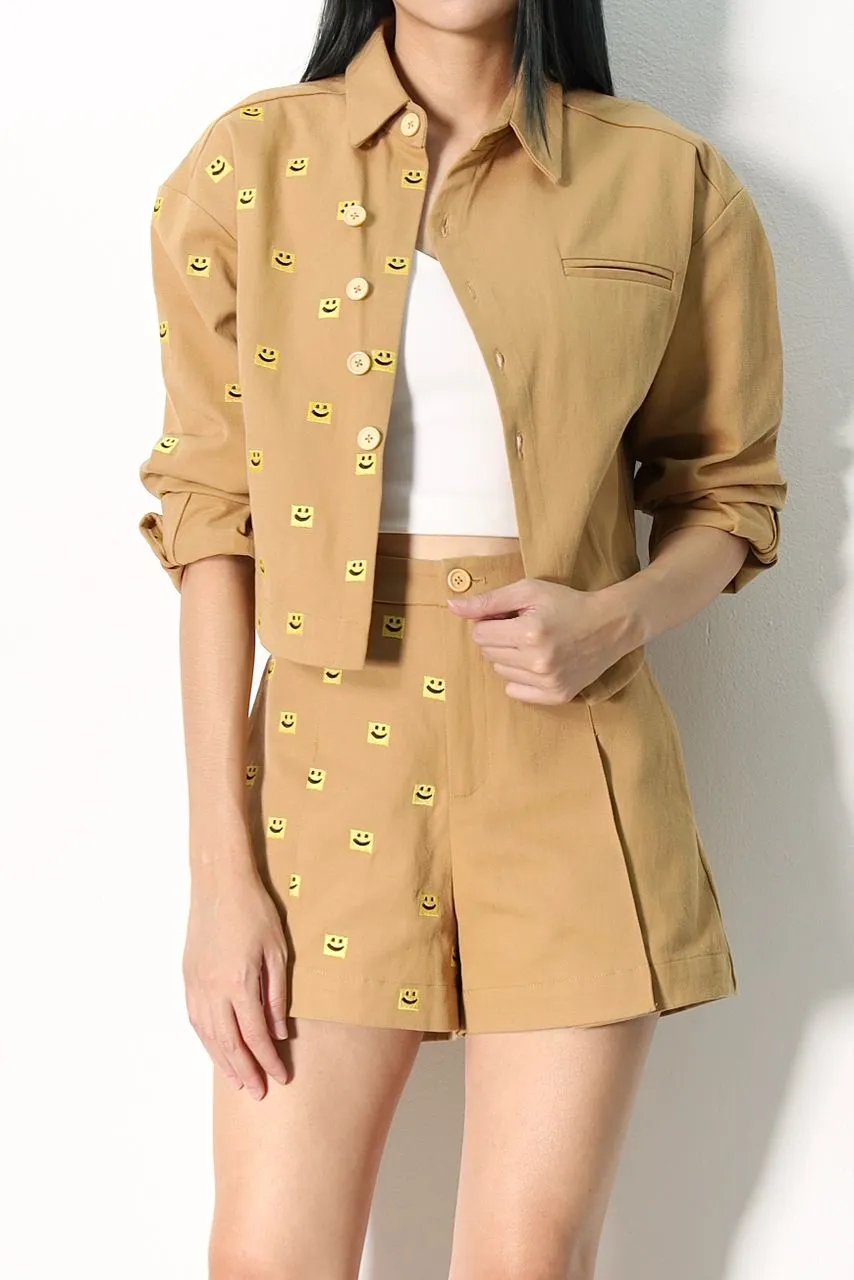 Smiley Collection Denim Top